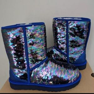 Ugg Classic Short Sequin Boots